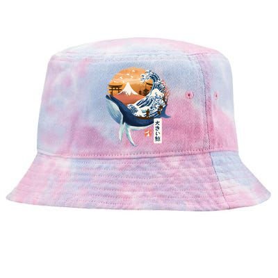 The Great Whale Copy Tie-Dyed Bucket Hat