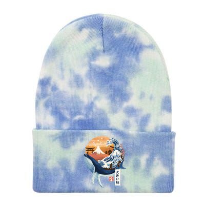 The Great Whale Copy Tie Dye 12in Knit Beanie