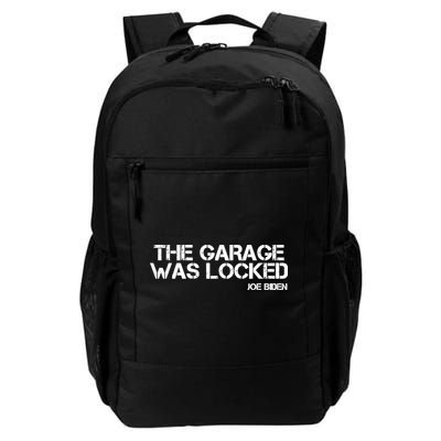 The Garage Was Locked Funny Joe Biden Classified Documents Backpack