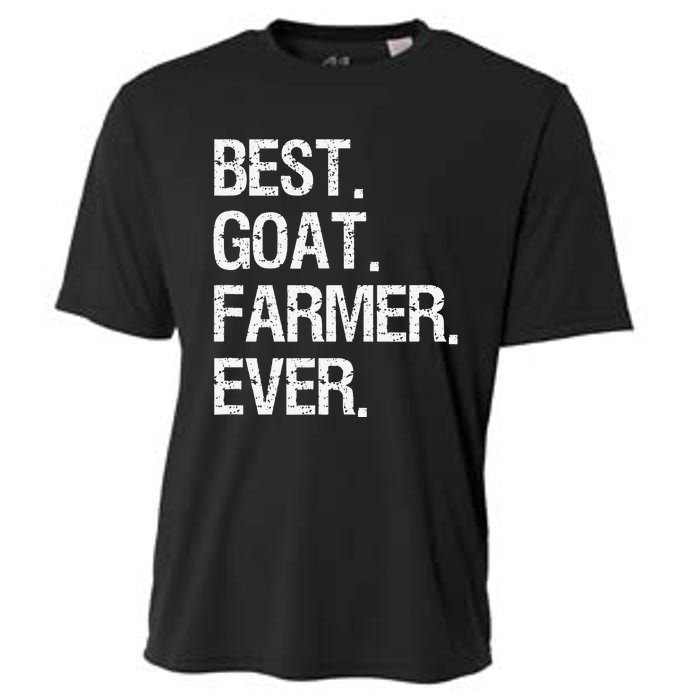 The Goat Whisperer Funny Goat Lover Farmer Cooling Performance Crew T-Shirt