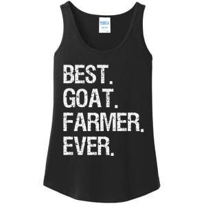 The Goat Whisperer Funny Goat Lover Farmer Ladies Essential Tank