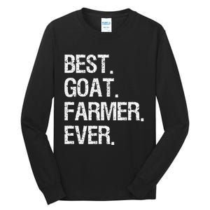 The Goat Whisperer Funny Goat Lover Farmer Tall Long Sleeve T-Shirt