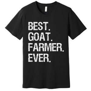 The Goat Whisperer Funny Goat Lover Farmer Premium T-Shirt