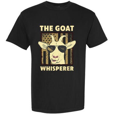 The Goat Whisperer Design For Women Men Farmer Goat Lover Garment-Dyed Heavyweight T-Shirt