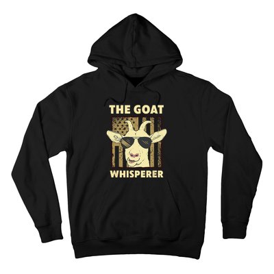 The Goat Whisperer Design For Women Men Farmer Goat Lover Hoodie