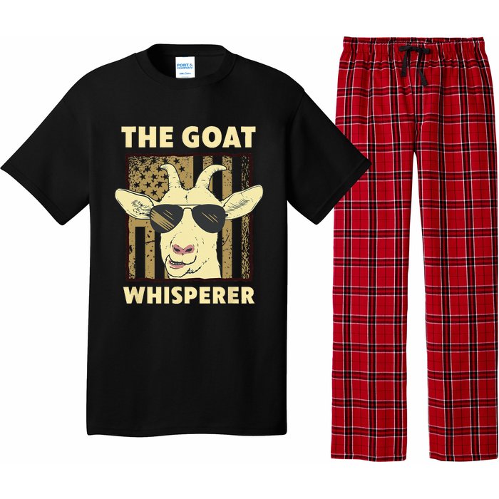 The Goat Whisperer Design For Women Men Farmer Goat Lover Pajama Set