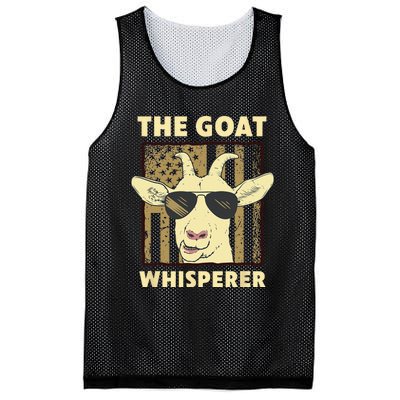 The Goat Whisperer Design For Women Men Farmer Goat Lover Mesh Reversible Basketball Jersey Tank