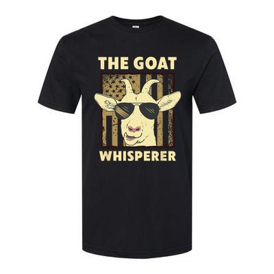 The Goat Whisperer Design For Women Men Farmer Goat Lover Softstyle CVC T-Shirt