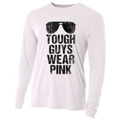 Tough Guys Wear Pink Cooling Performance Long Sleeve Crew