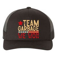 Team Garbage We Won Team Garbage For Trump 2024 Elections Yupoong Adult 5-Panel Trucker Hat