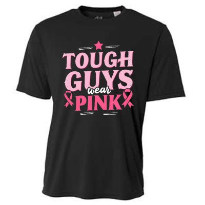 Tough Guys Wear P.I.N.K Breast Cancer Awareness Cooling Performance Crew T-Shirt