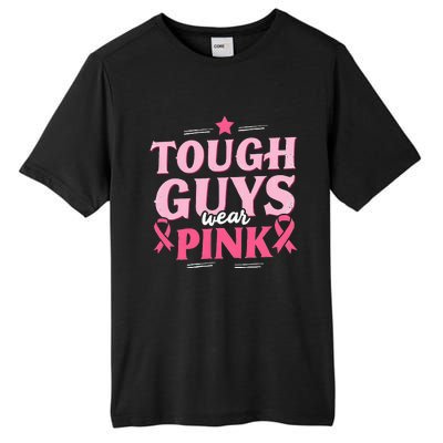 Tough Guys Wear P.I.N.K Breast Cancer Awareness Tall Fusion ChromaSoft Performance T-Shirt