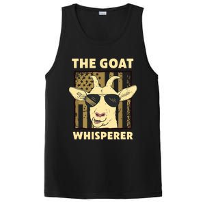 The Goat Whisperer Design For Women Men Farmer Goat Lover PosiCharge Competitor Tank