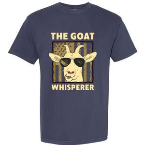 The Goat Whisperer Design For Women Men Farmer Goat Lover Garment-Dyed Heavyweight T-Shirt