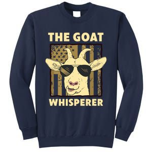 The Goat Whisperer Design For Women Men Farmer Goat Lover Sweatshirt