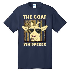 The Goat Whisperer Design For Women Men Farmer Goat Lover Tall T-Shirt