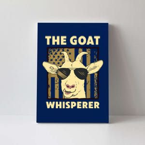 The Goat Whisperer Design For Women Men Farmer Goat Lover Canvas