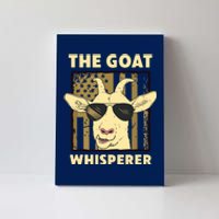 The Goat Whisperer Design For Women Men Farmer Goat Lover Canvas