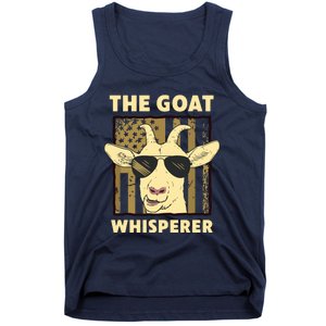 The Goat Whisperer Design For Women Men Farmer Goat Lover Tank Top