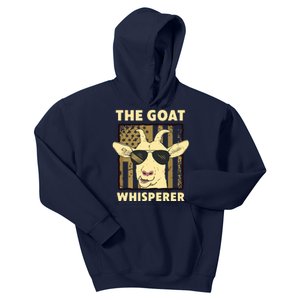 The Goat Whisperer Design For Women Men Farmer Goat Lover Kids Hoodie