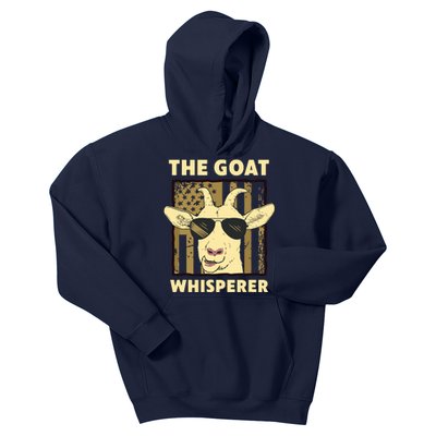 The Goat Whisperer Design For Women Men Farmer Goat Lover Kids Hoodie