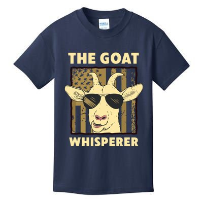 The Goat Whisperer Design For Women Men Farmer Goat Lover Kids T-Shirt