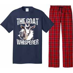 The Goat Whisperer Funny Goat Lover Farmer Gift Pajama Set