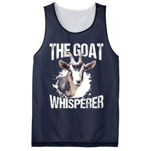 The Goat Whisperer Funny Goat Lover Farmer Gift Mesh Reversible Basketball Jersey Tank