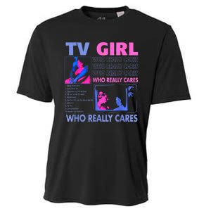 Tv Girl Who Really Care Cooling Performance Crew T-Shirt