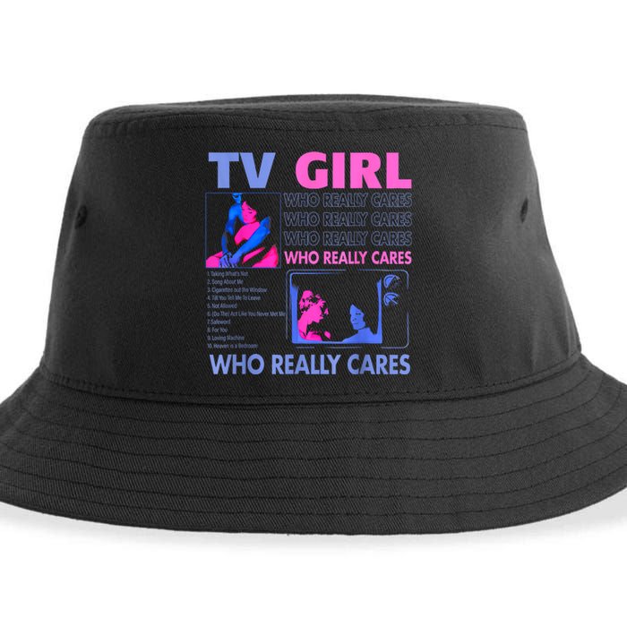 Tv Girl Who Really Care Sustainable Bucket Hat