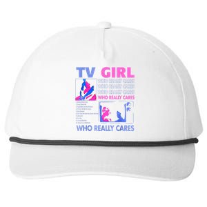 Tv Girl Who Really Care Snapback Five-Panel Rope Hat