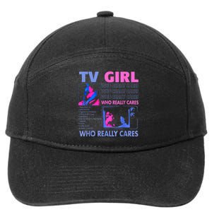 Tv Girl Who Really Care 7-Panel Snapback Hat