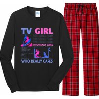 Tv Girl Who Really Care Long Sleeve Pajama Set