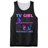 Tv Girl Who Really Care Mesh Reversible Basketball Jersey Tank