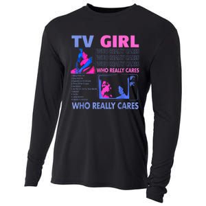 Tv Girl Who Really Care Cooling Performance Long Sleeve Crew