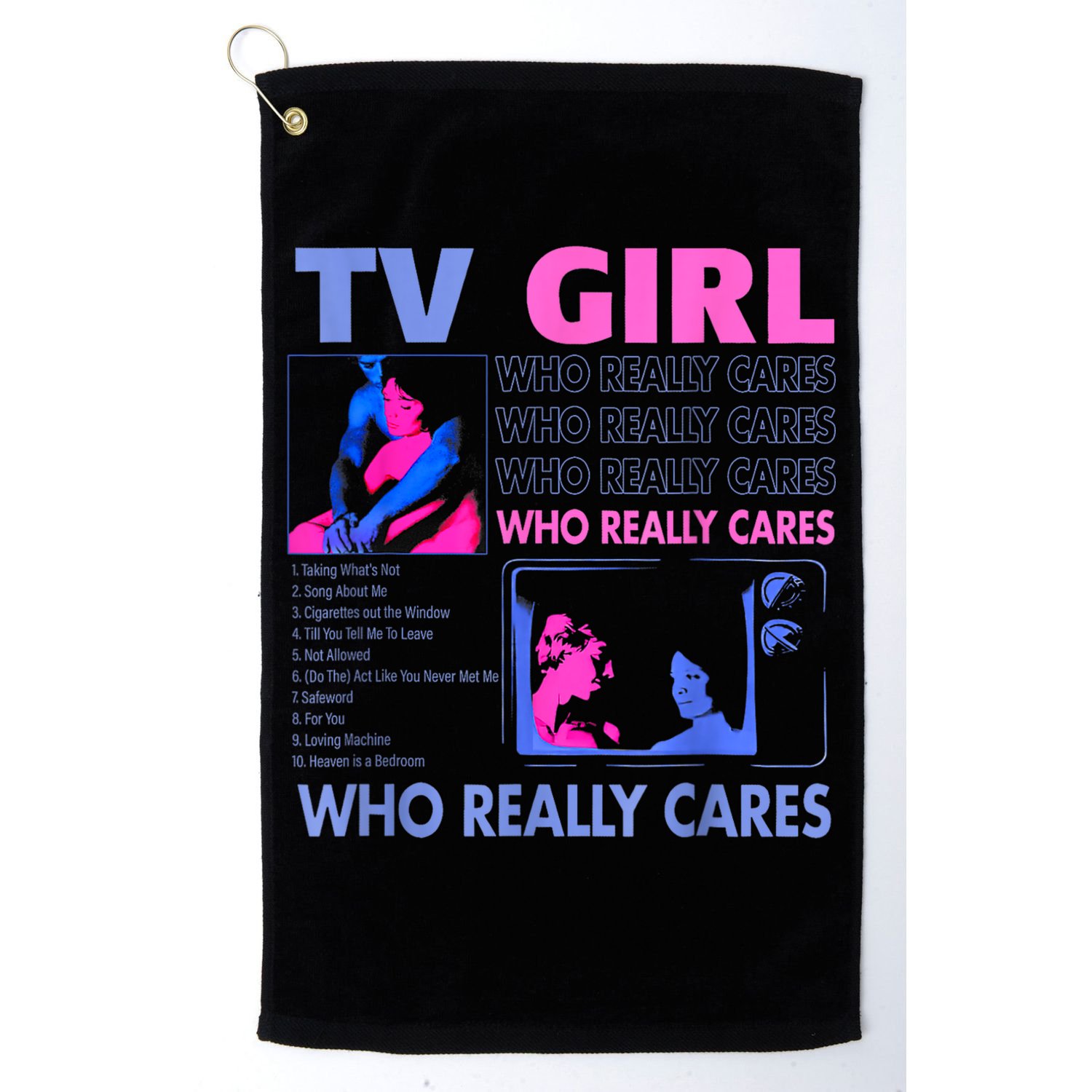 Tv Girl Who Really Care Golf Towel