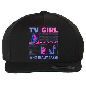 Tv Girl Who Really Care Wool Snapback Cap