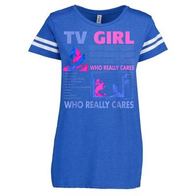 Tv Girl Who Really Care Enza Ladies Jersey Football T-Shirt