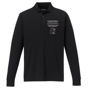 The Girl Who Was Right About Everything Conspiracy Theorist USA Performance Long Sleeve Polo