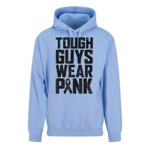 Tough Guys Wear Pink Breast Cancer Awareness Gifts Unisex Surf Hoodie