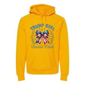 Trumo Girl We Won Trump Win Election President Premium Hoodie