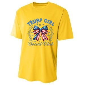 Trumo Girl We Won Trump Win Election President Performance Sprint T-Shirt