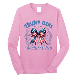 Trumo Girl We Won Trump Win Election President Long Sleeve Shirt