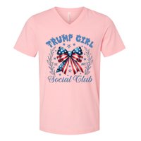 Trumo Girl We Won Trump Win Election President V-Neck T-Shirt