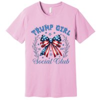 Trumo Girl We Won Trump Win Election President Premium T-Shirt