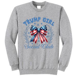 Trumo Girl We Won Trump Win Election President Tall Sweatshirt