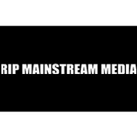 Tommy G Wearing Rip Mainstream Media Bumper Sticker