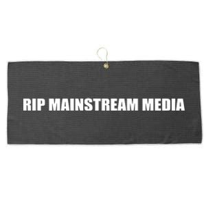 Tommy G Wearing Rip Mainstream Media Large Microfiber Waffle Golf Towel