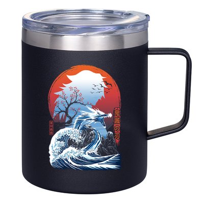 The Great Water Dragon 12oz Stainless Steel Coffee Mug