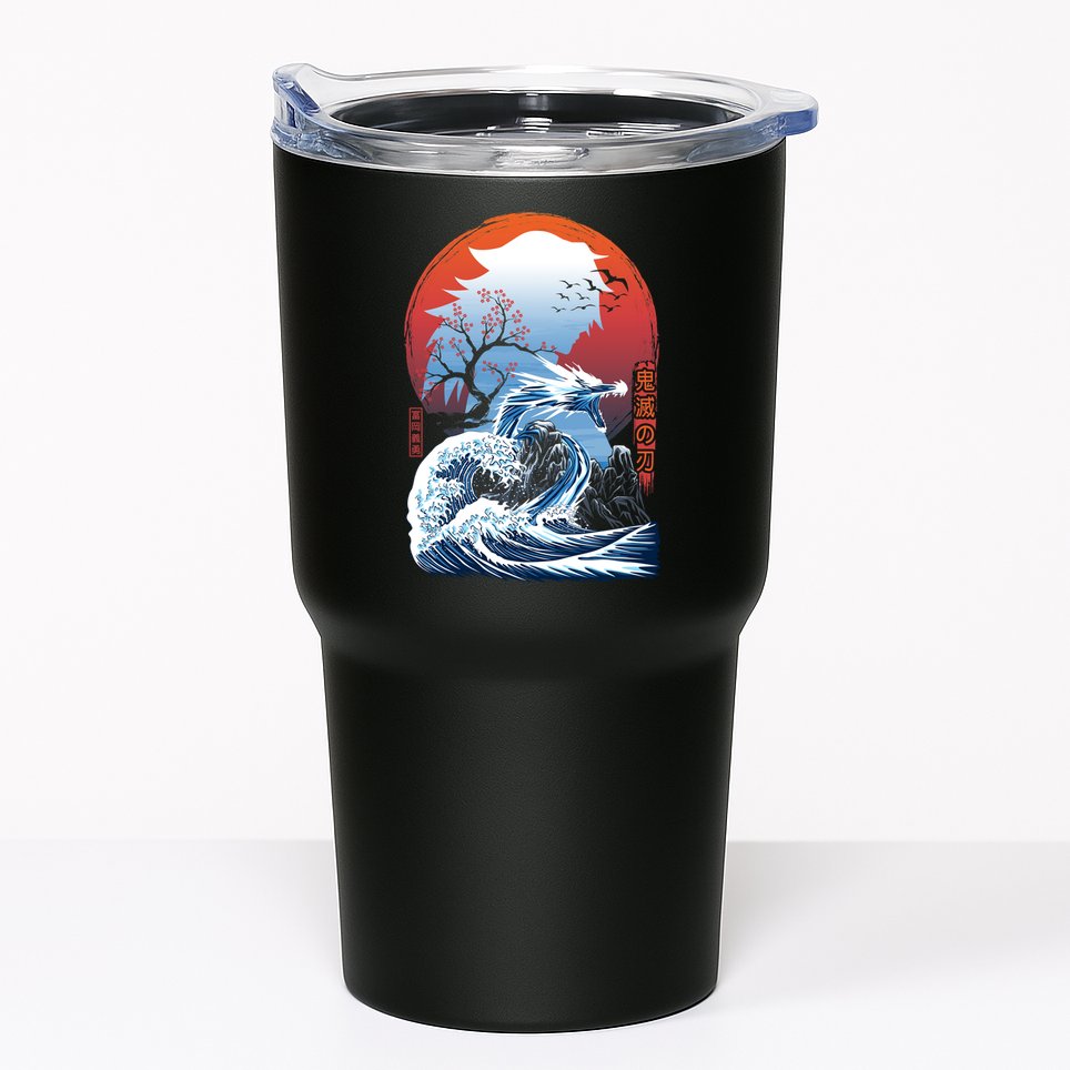 The Great Water Dragon Tumbler